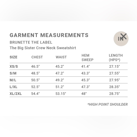 Brunette Sweatshirt (M/L) - Picture 7 of 7